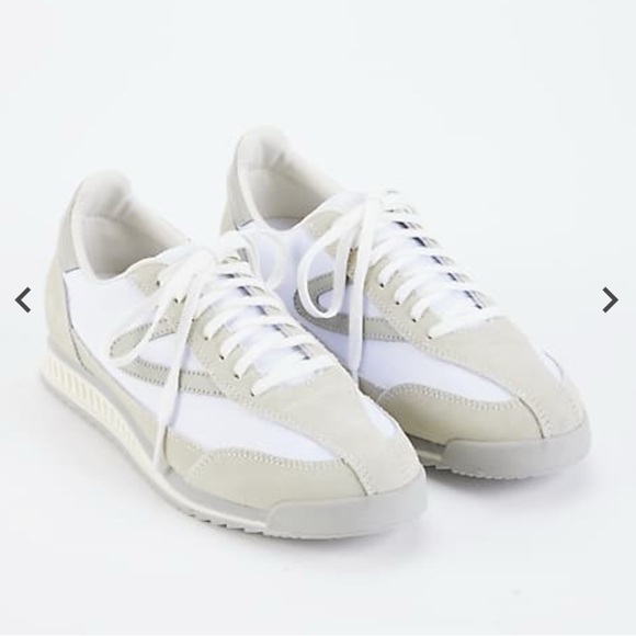 Tretorn Rawlins 2.0 White and Gray Sneakers Vintage Inspired Shoes Size 9.5 NEW - Picture 2 of 7